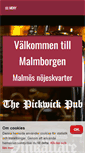 Mobile Screenshot of malmborgen.nu